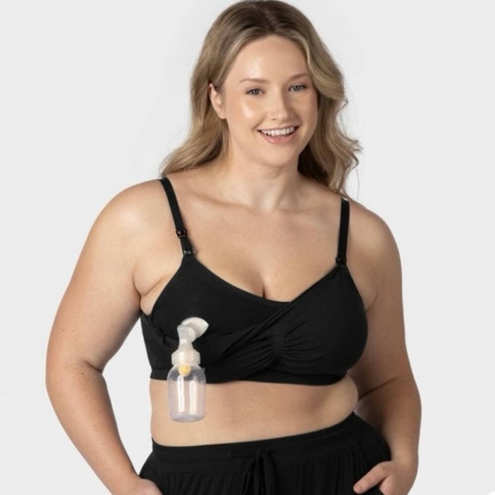 Kindred by Kindred Bravely Size L Pumping and Nursing Hands Free Bra Maternity